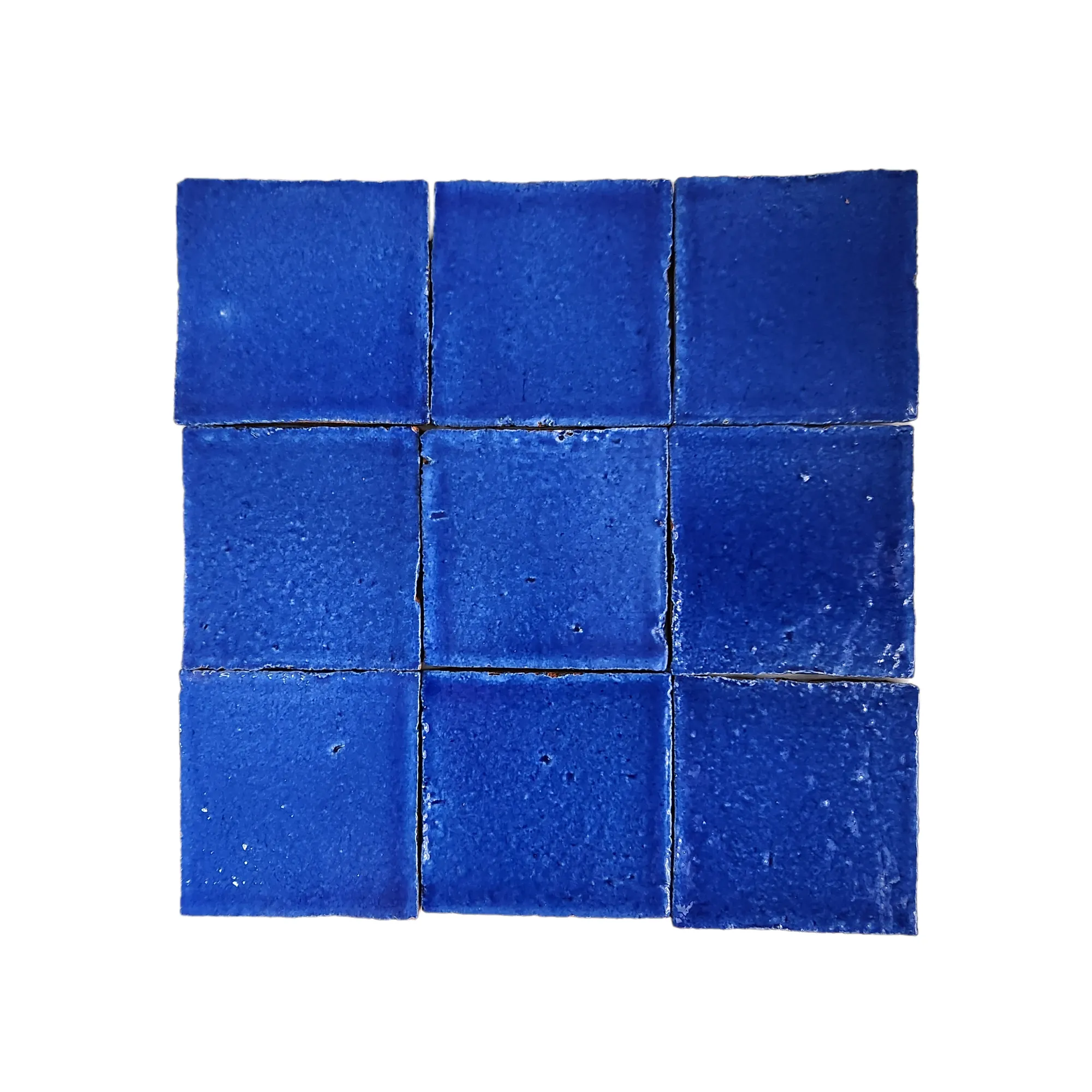 Royal Blue Craquelé 4 x 4