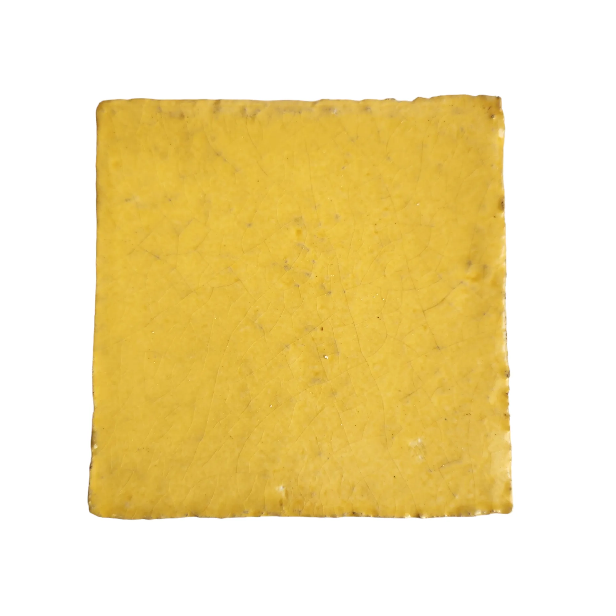 Yellow Craquelé 4 x 4 image